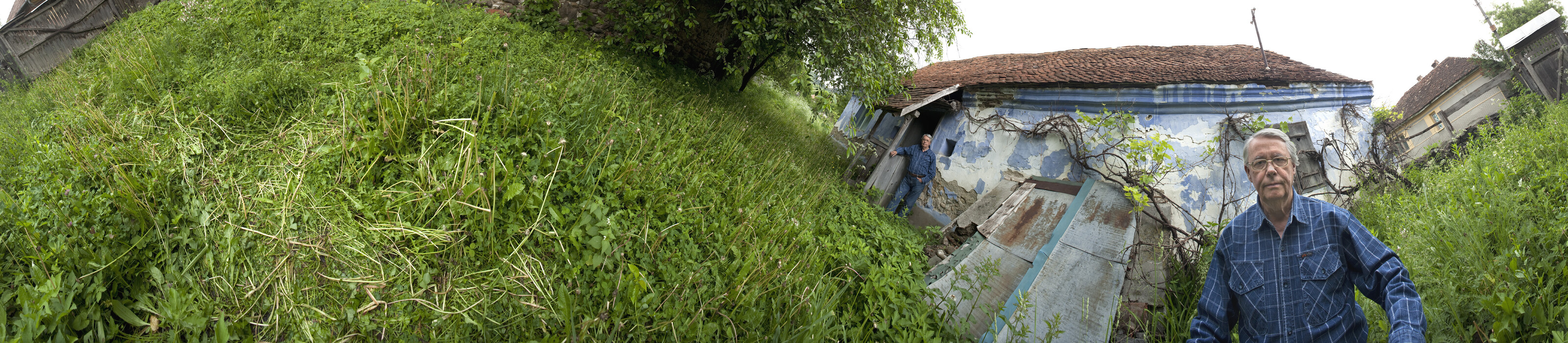 Haris László (1943) Homoródalmási önarckép, 2012