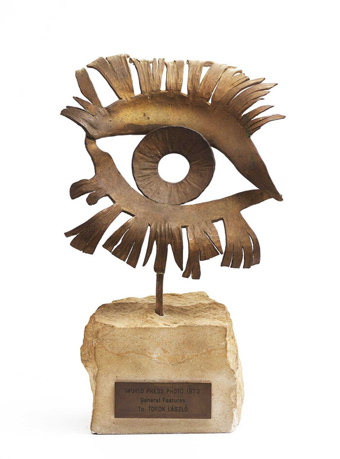 A World Press pályázaton elnyert„ Aranyszem”-díj, 1973