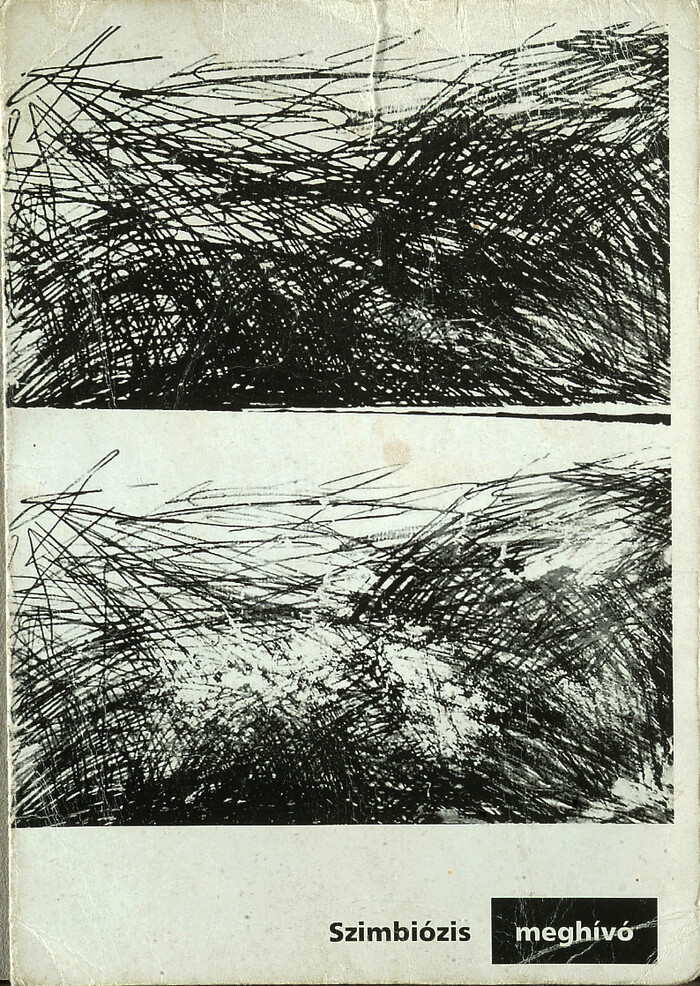 Szimbiózis kiállítás meghívó